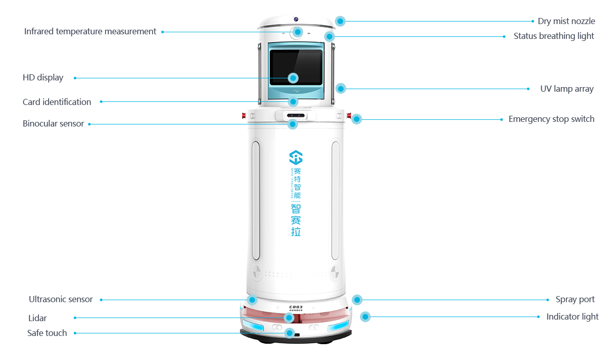 Medical Disinfection Robot D1