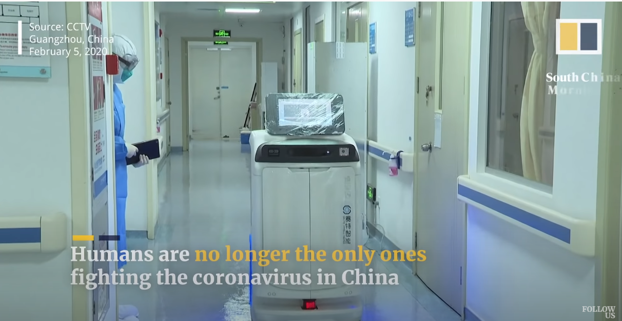 Media Report | China Robots to Help Fight against Covid